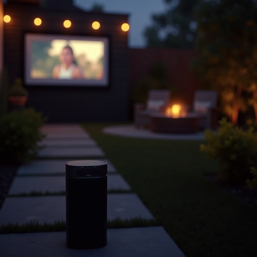 cele mai bune difuzoare outdoor pentru proiector