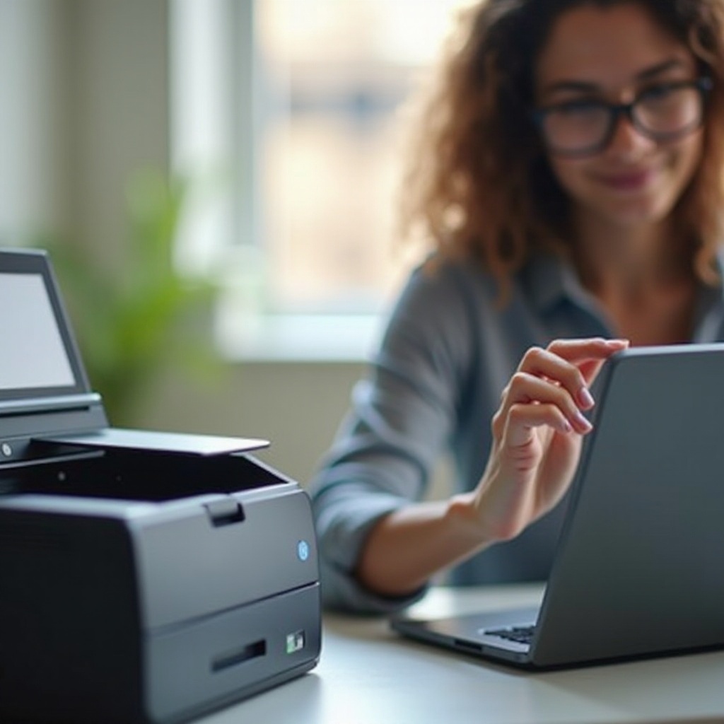 принтер не подключен к Chromebook