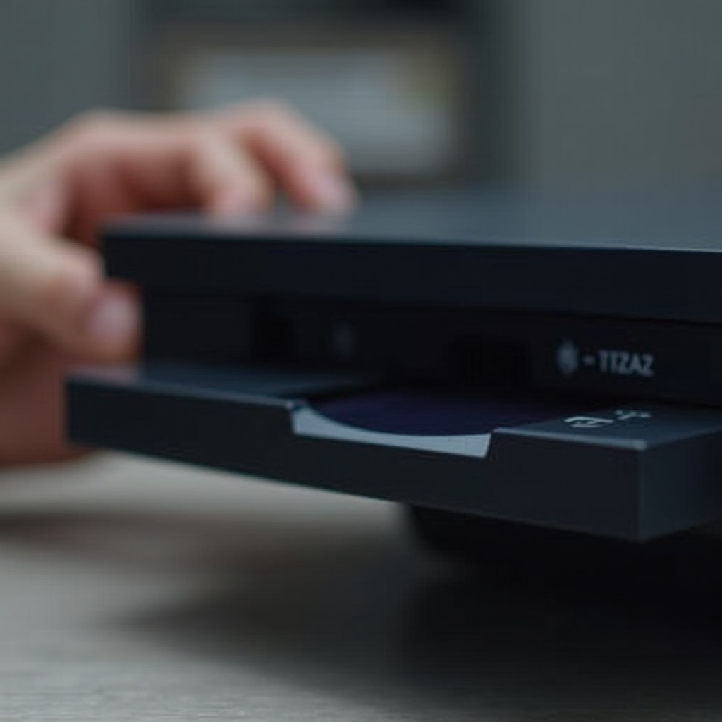 ps4 disk stuck
