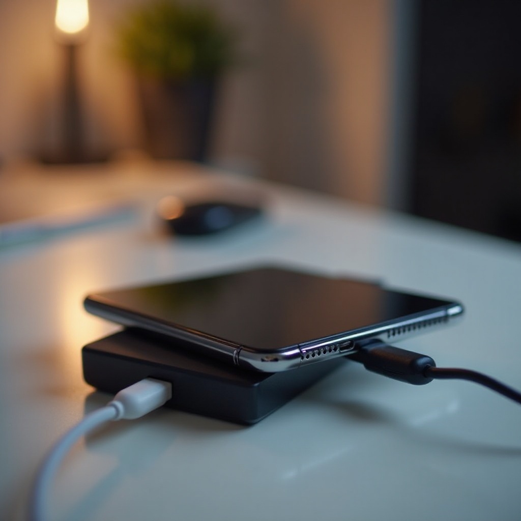 هاتفي يعمل فقط عند الاتصال بالشحن