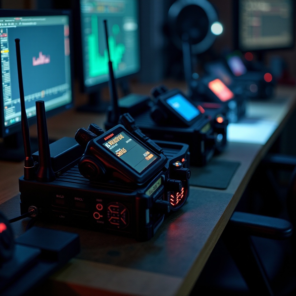 frecvențe radio ale scanerului