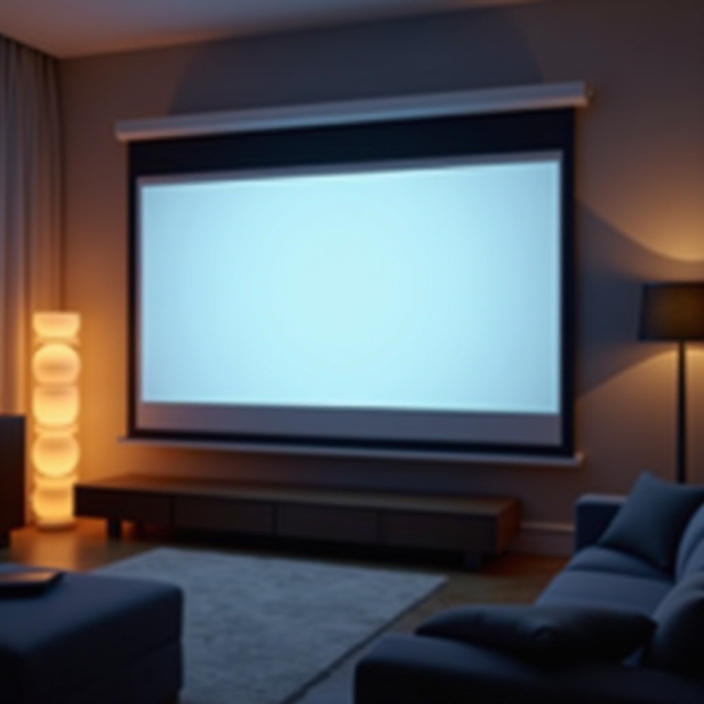 best portable projector screen