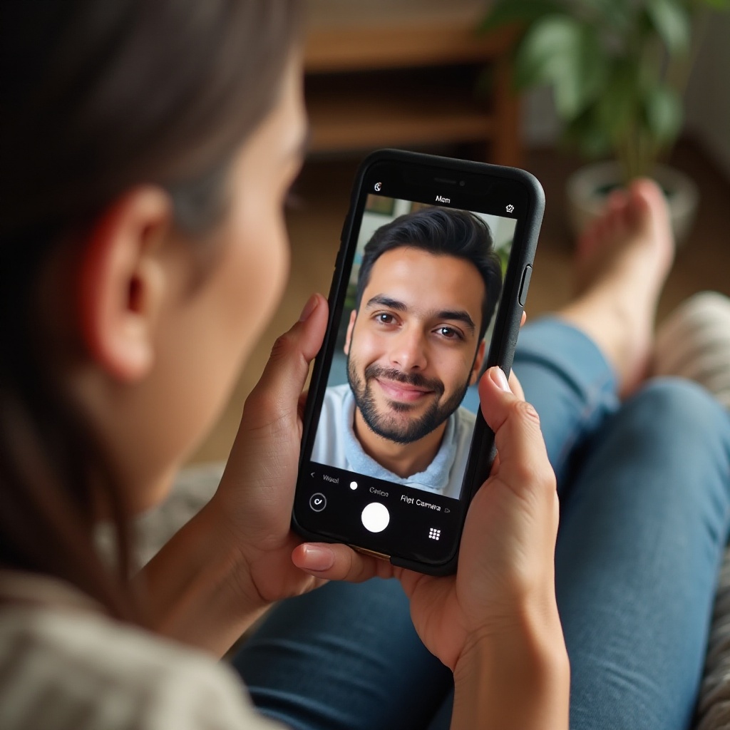 kako preokrenuti kameru na FaceTime