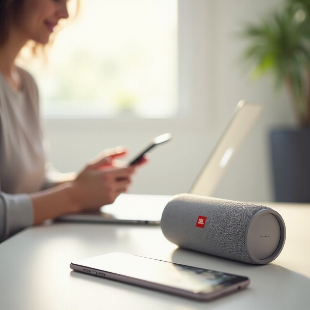 как да се свържем с Bluetooth тонколона JBL