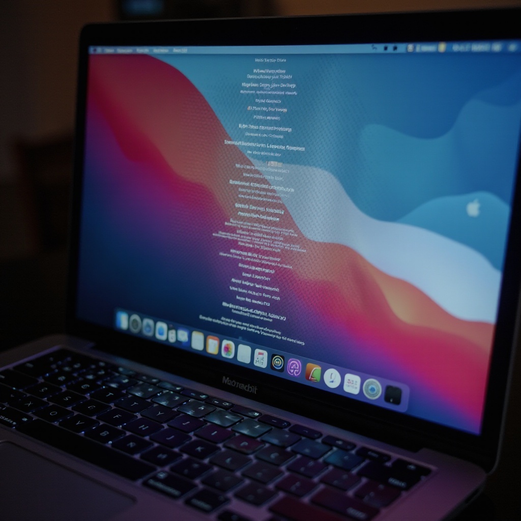 выгорание экрана macbook pro