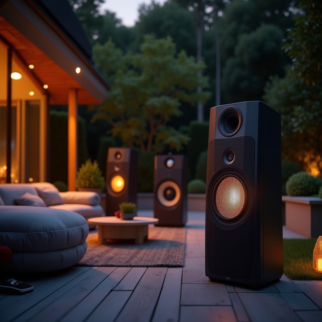 best outdoor speakers for projector