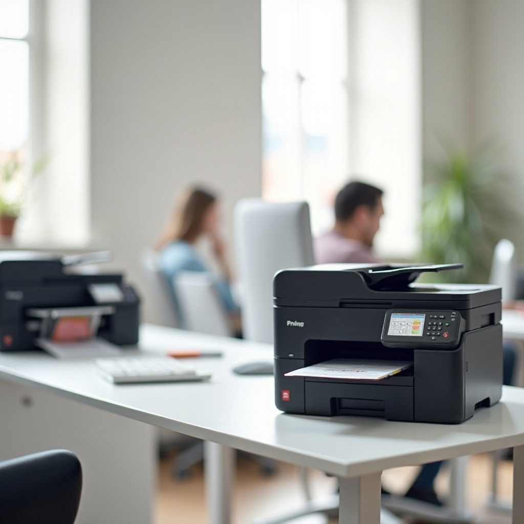 drukarka z podajnikiem skanera