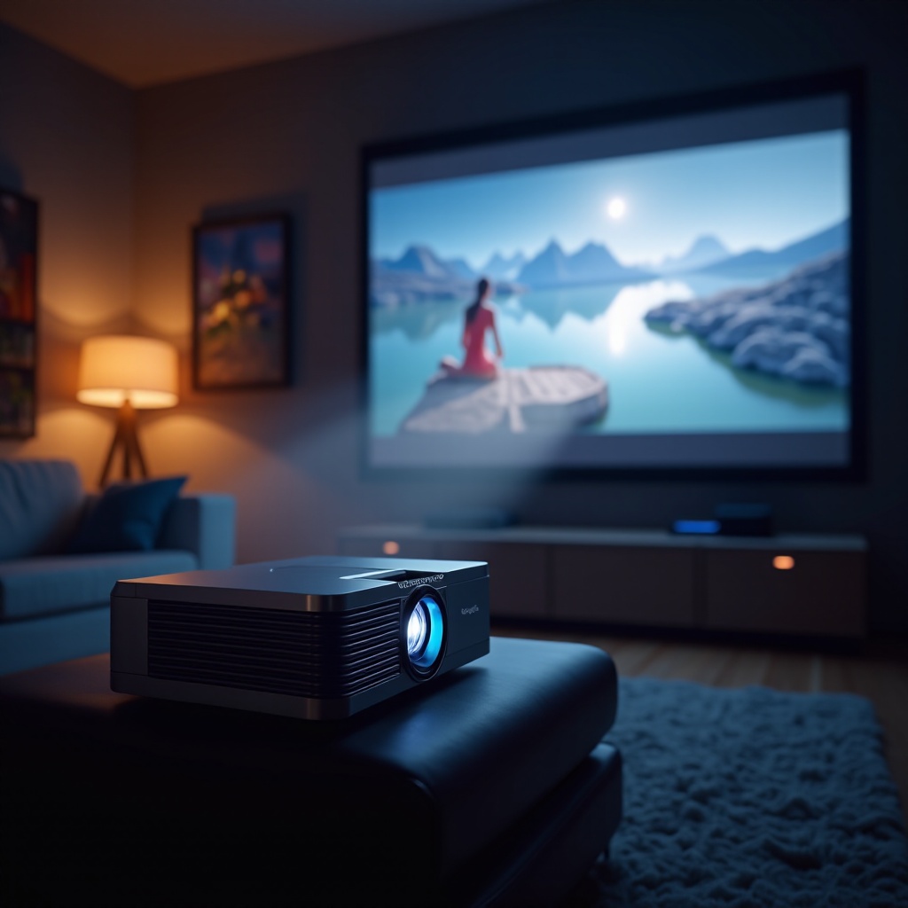 najlepszy budżetowy projektor 4k