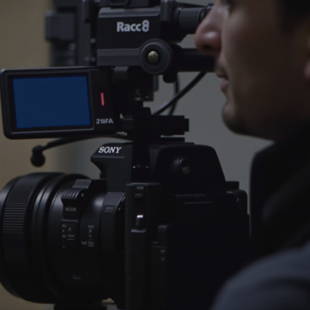 monitor a7siii pokazuje nagrywanie