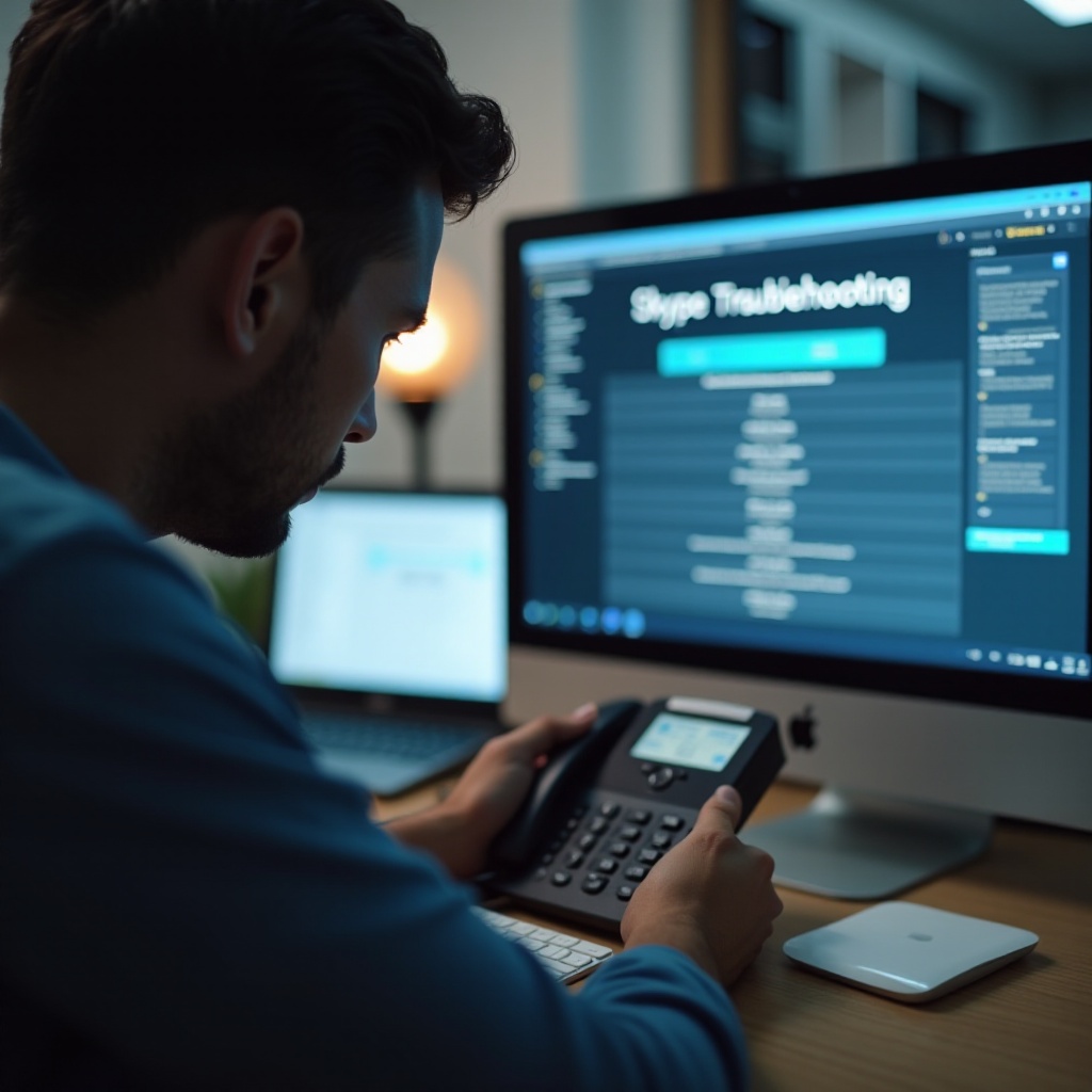 настройка на телефона vvx 500 като телефон Skype не работи