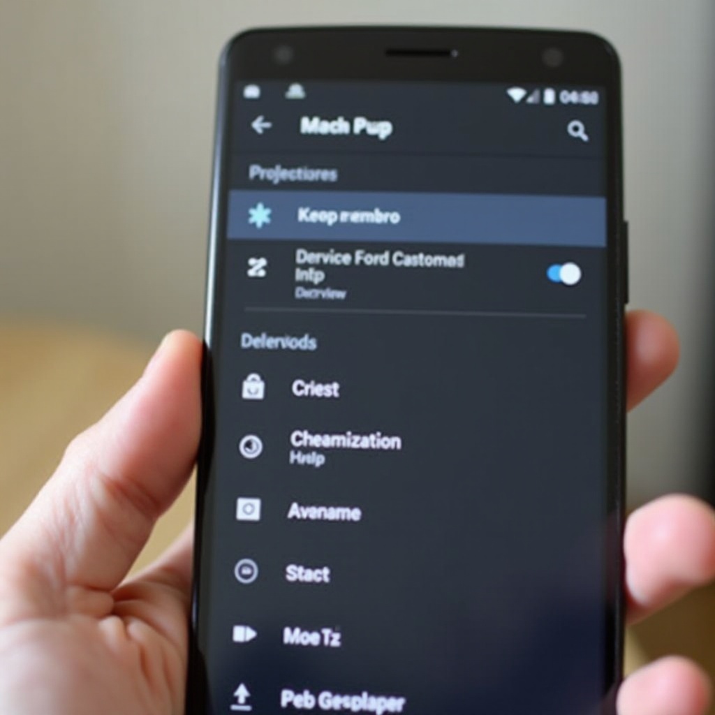 show clock info button android