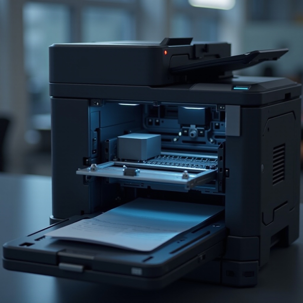 problemy z utrwalaczem w drukarce