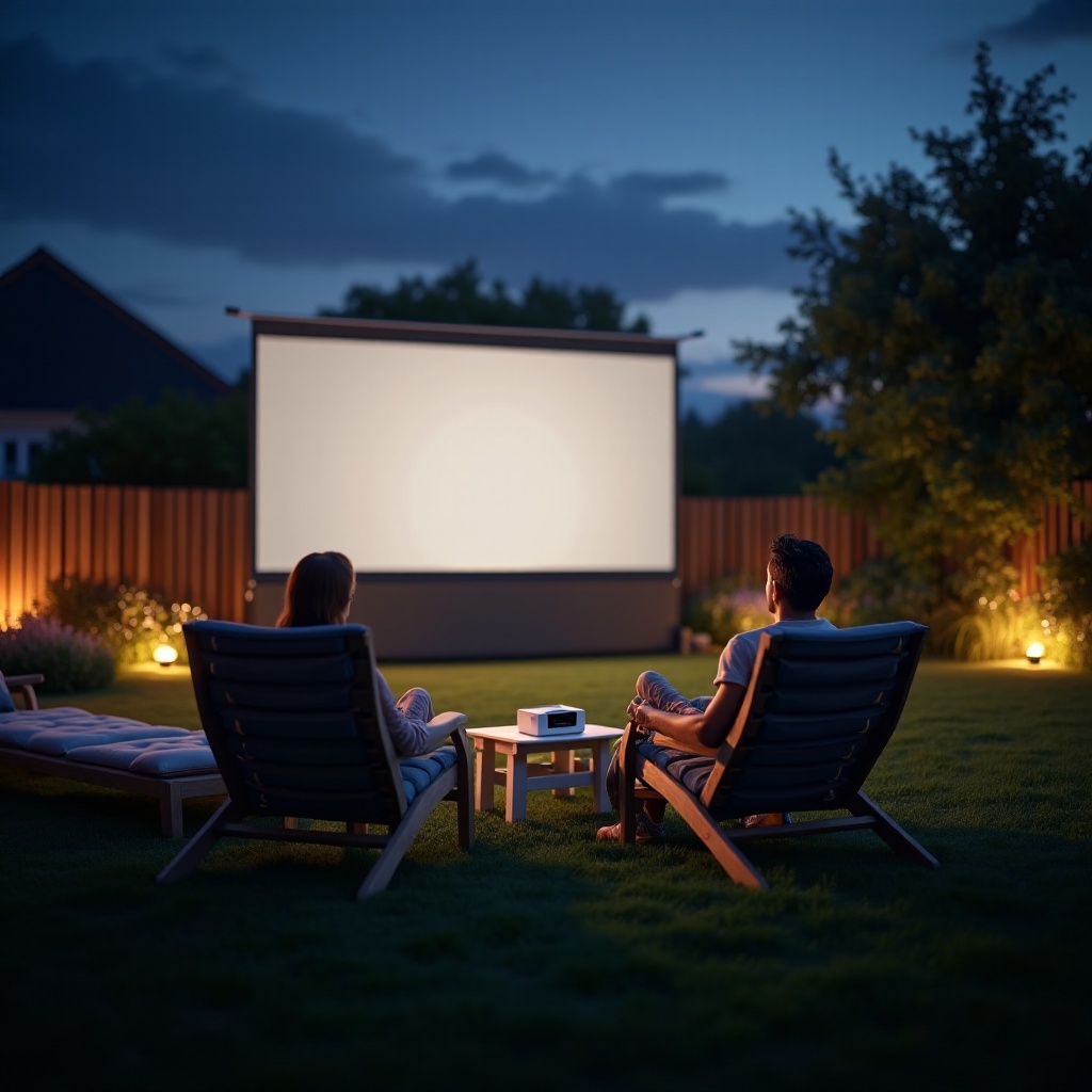 what is the best type of projector for outdoors