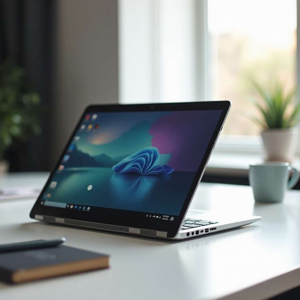 chromebook screen is turned sideways