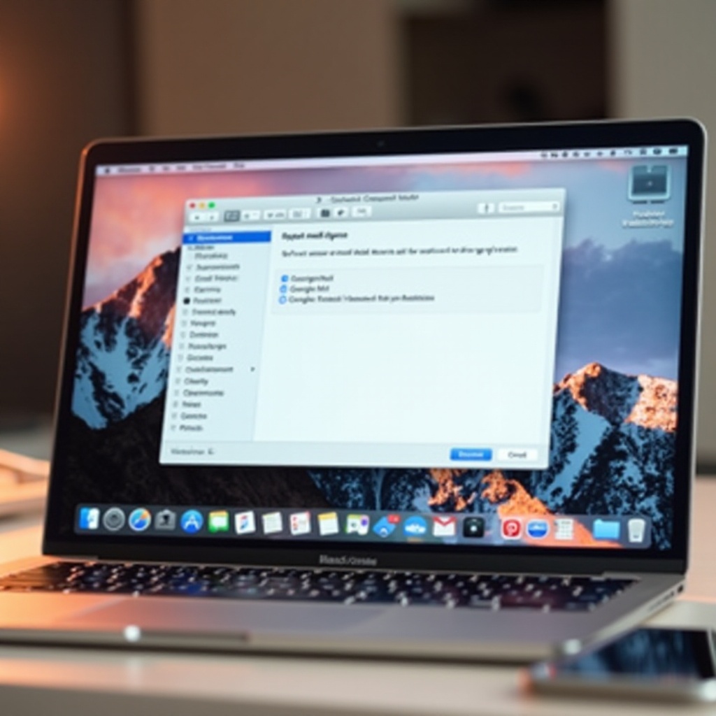 мога ли да направя google пощата по подразбиране на macbook pro