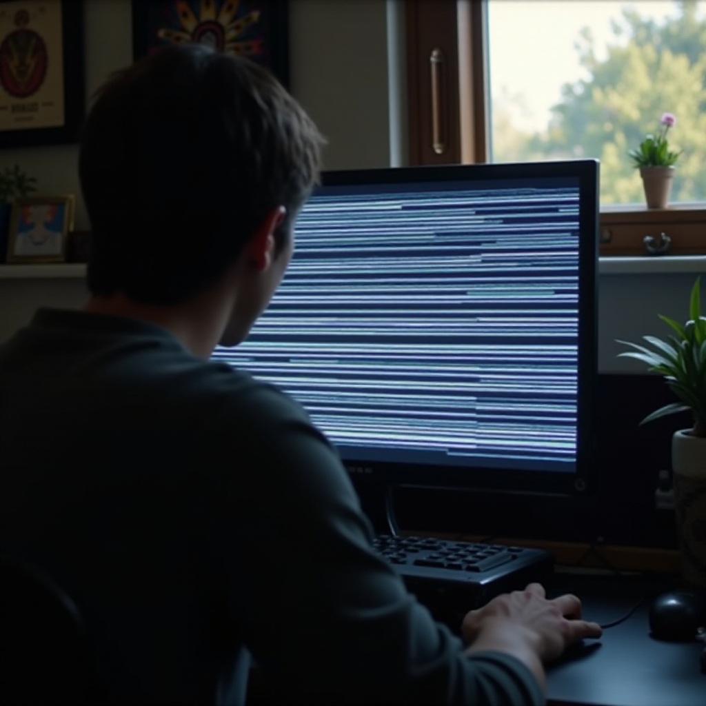 samsung monitor vodorovné čáry na obrazovce