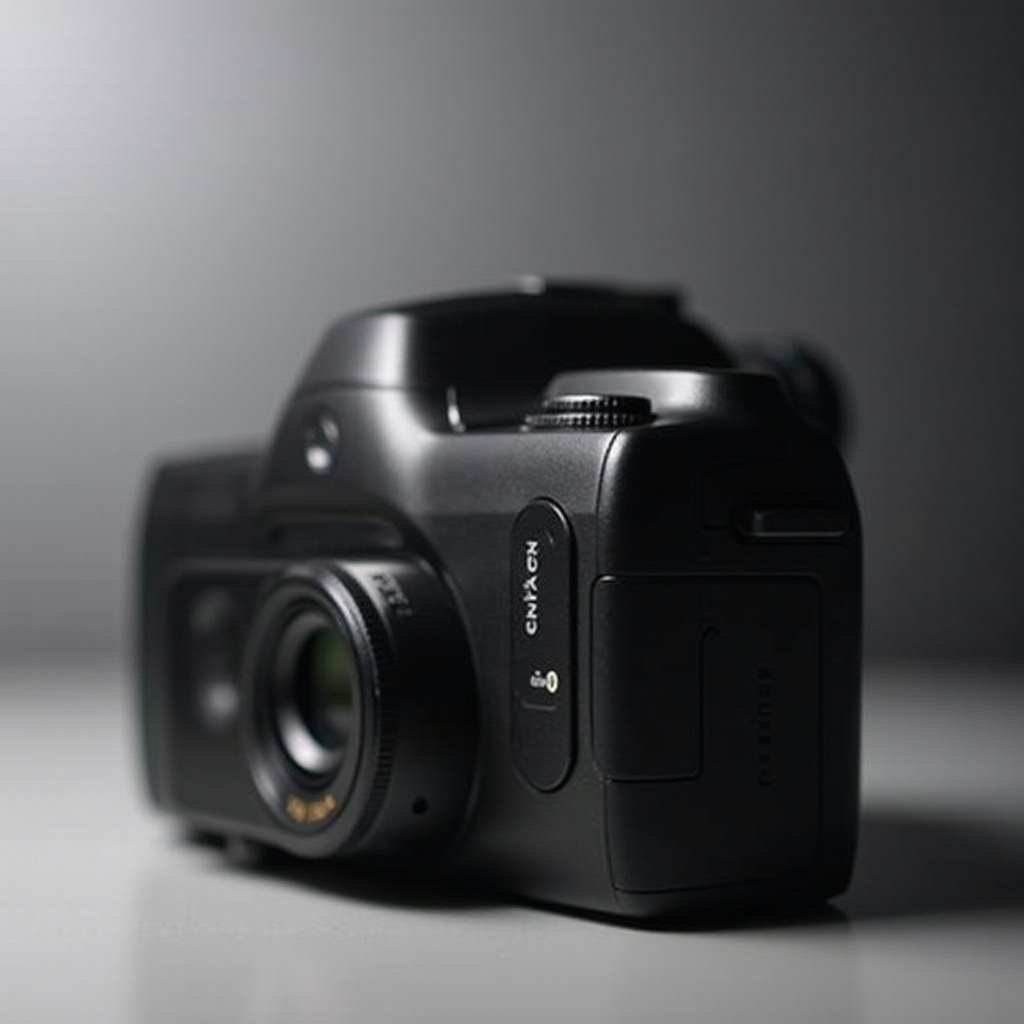 sloturi pentru microfon și căști Canon EOS Rebel SL3