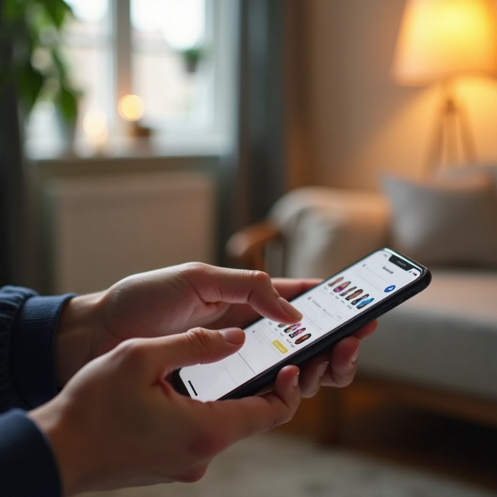 إعادة ترتيب المفضلة على iPhone