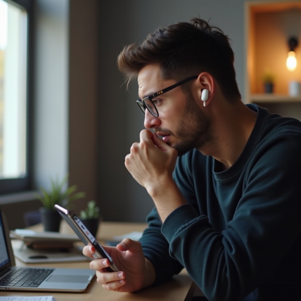 защо не работи микрофонът на моите airpods
