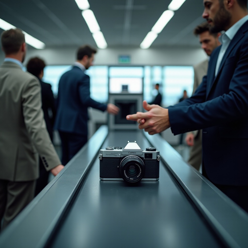 преминават ли еднократните фотоапарати през сигурността на летището