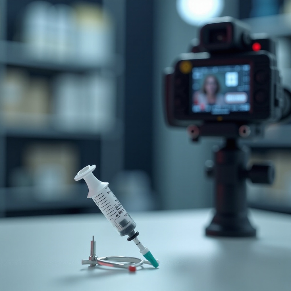 how to get bent syringe for poiling cameras
