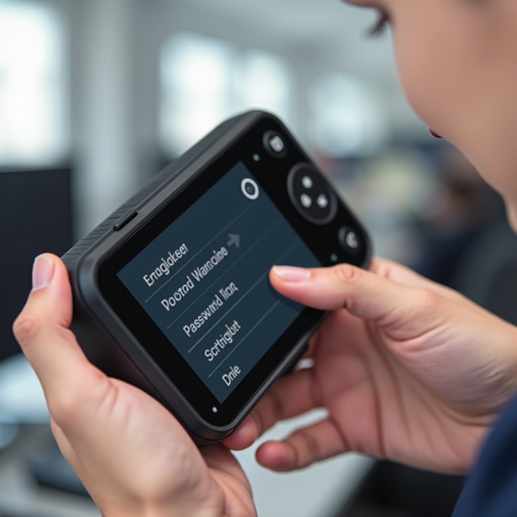 kako resetovati lozinku za BZ Gear kameru