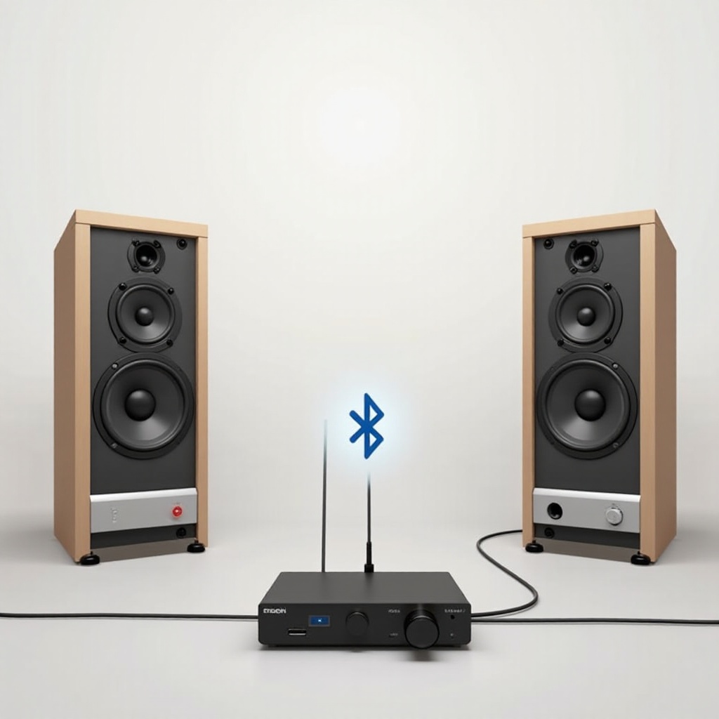 wzmacniacz bluetooth do przewodowych głośników