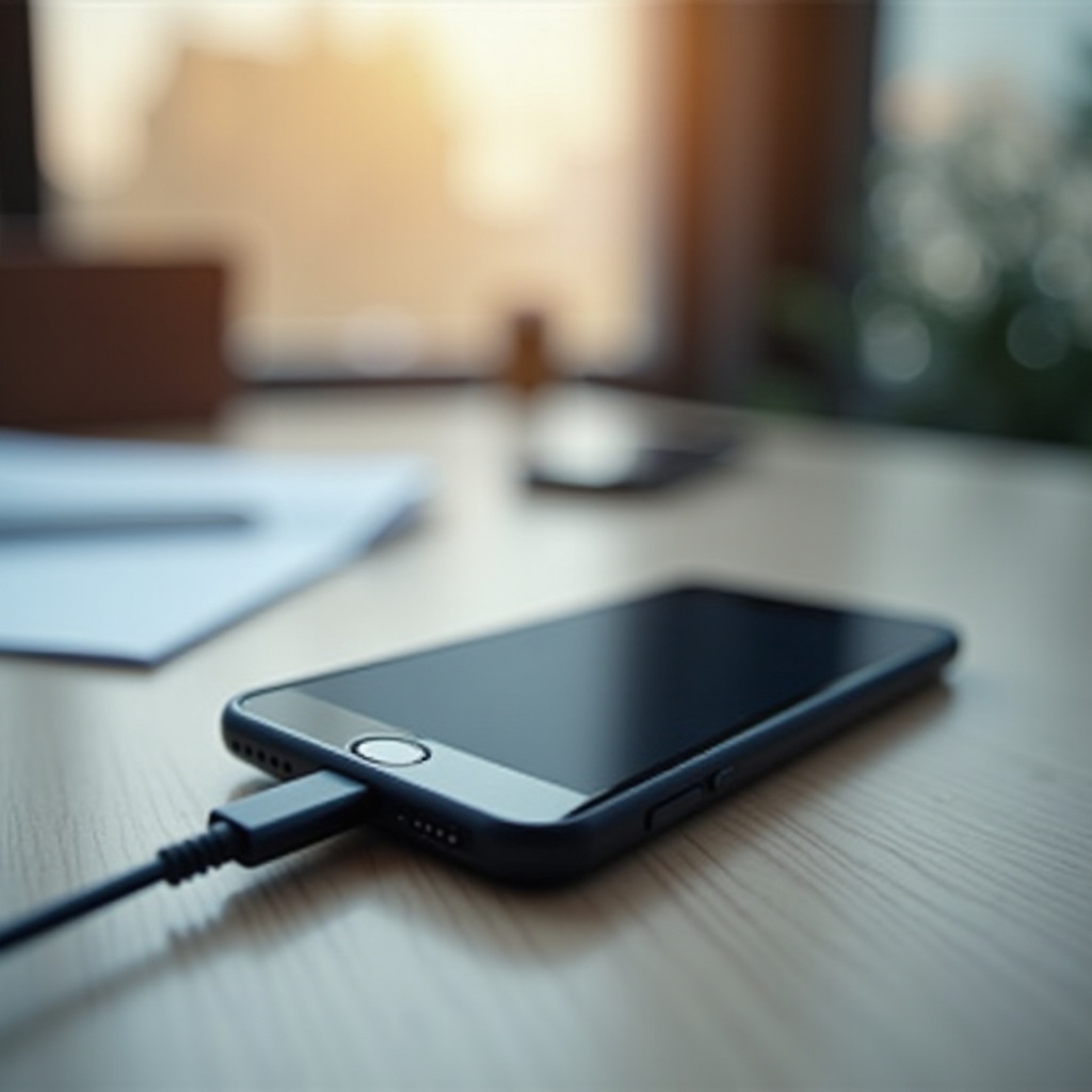 هاتفي يعمل فقط عند الاتصال بالشحن