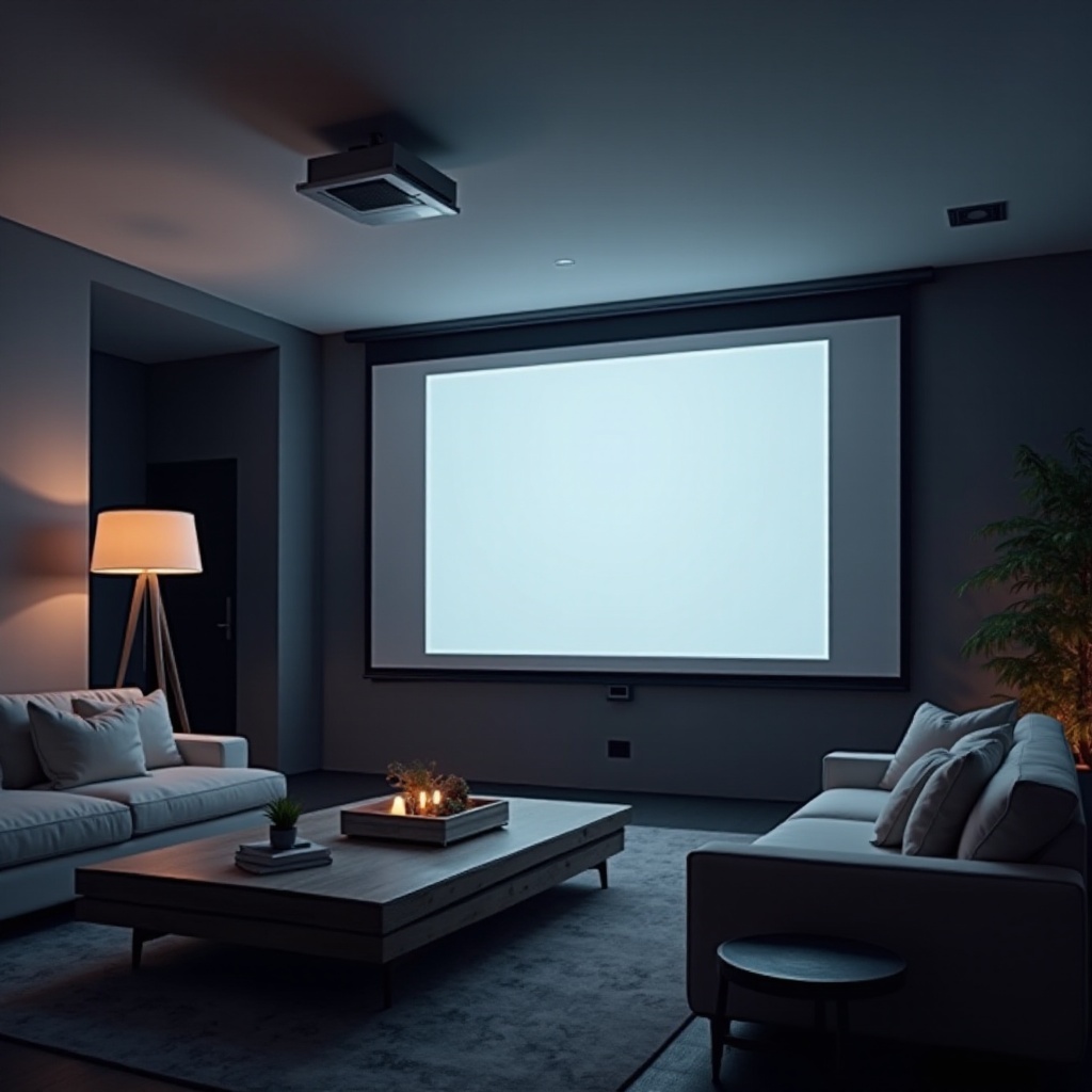 лучшая потолочная проекционная панель