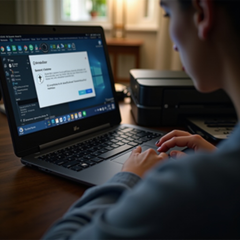 принтер не подключен к Chromebook