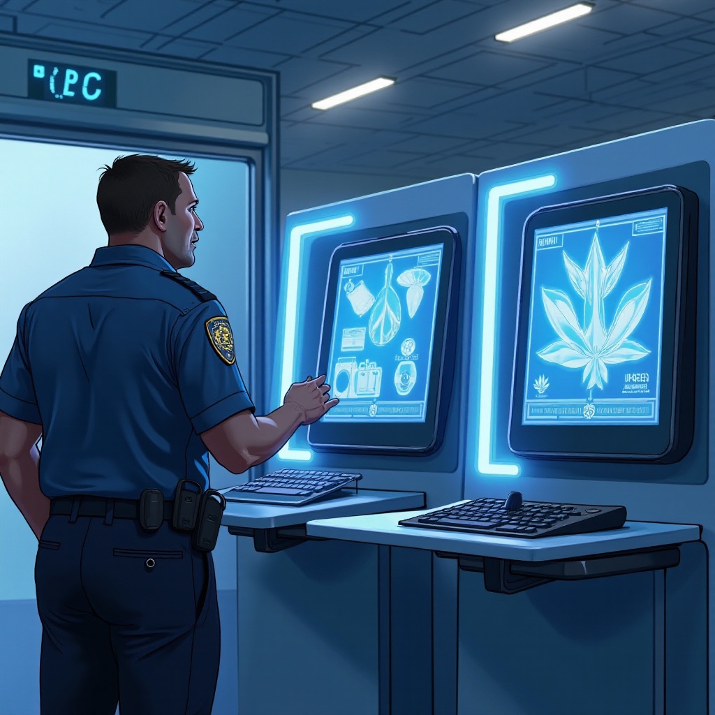 pot scannerele TSA detecta THC