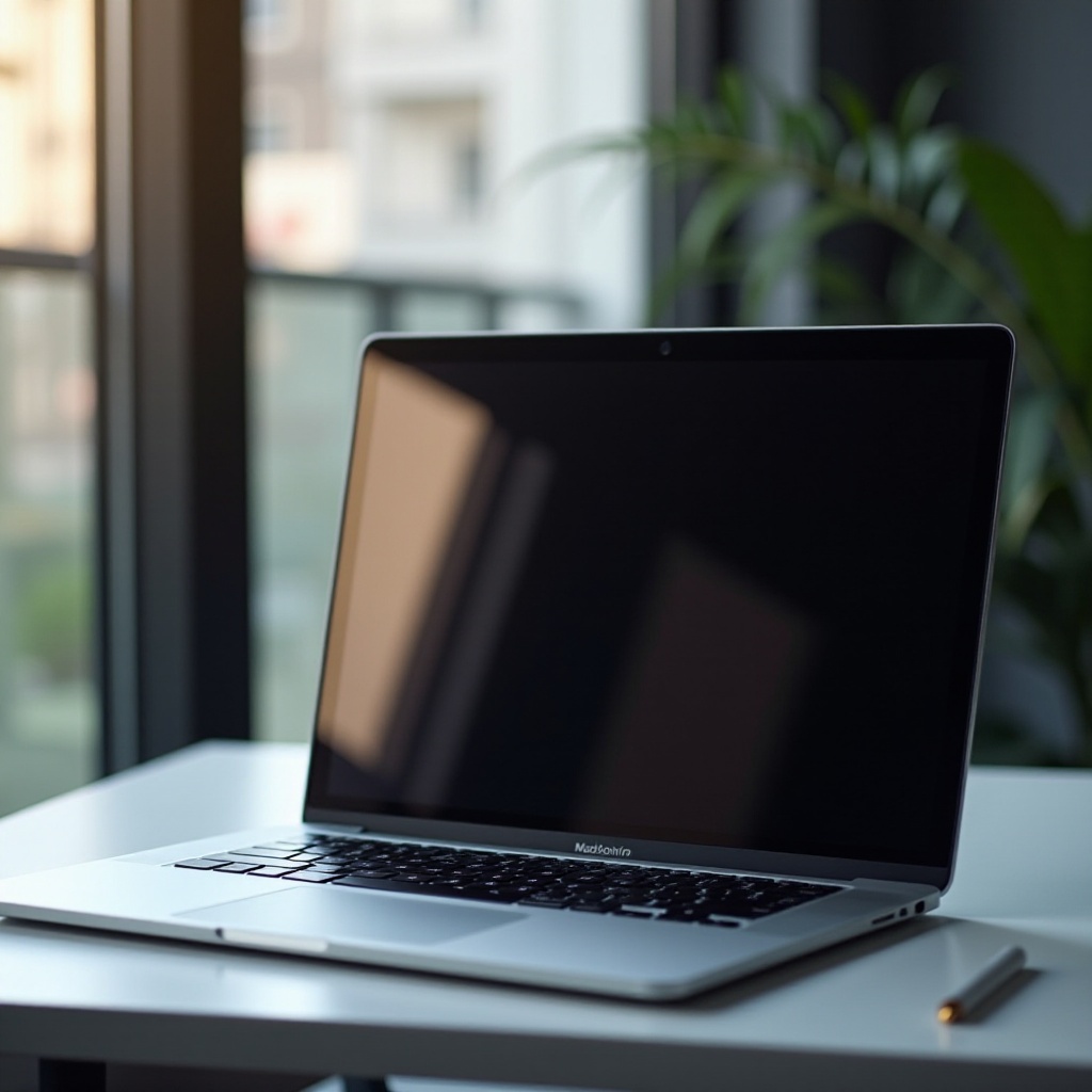 wypalenie ekranu macbook pro